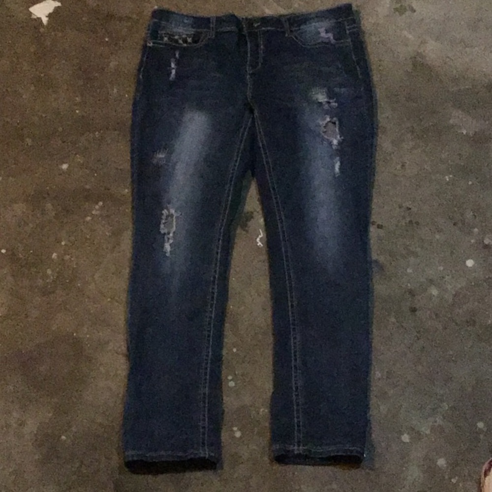 ripped jeans
